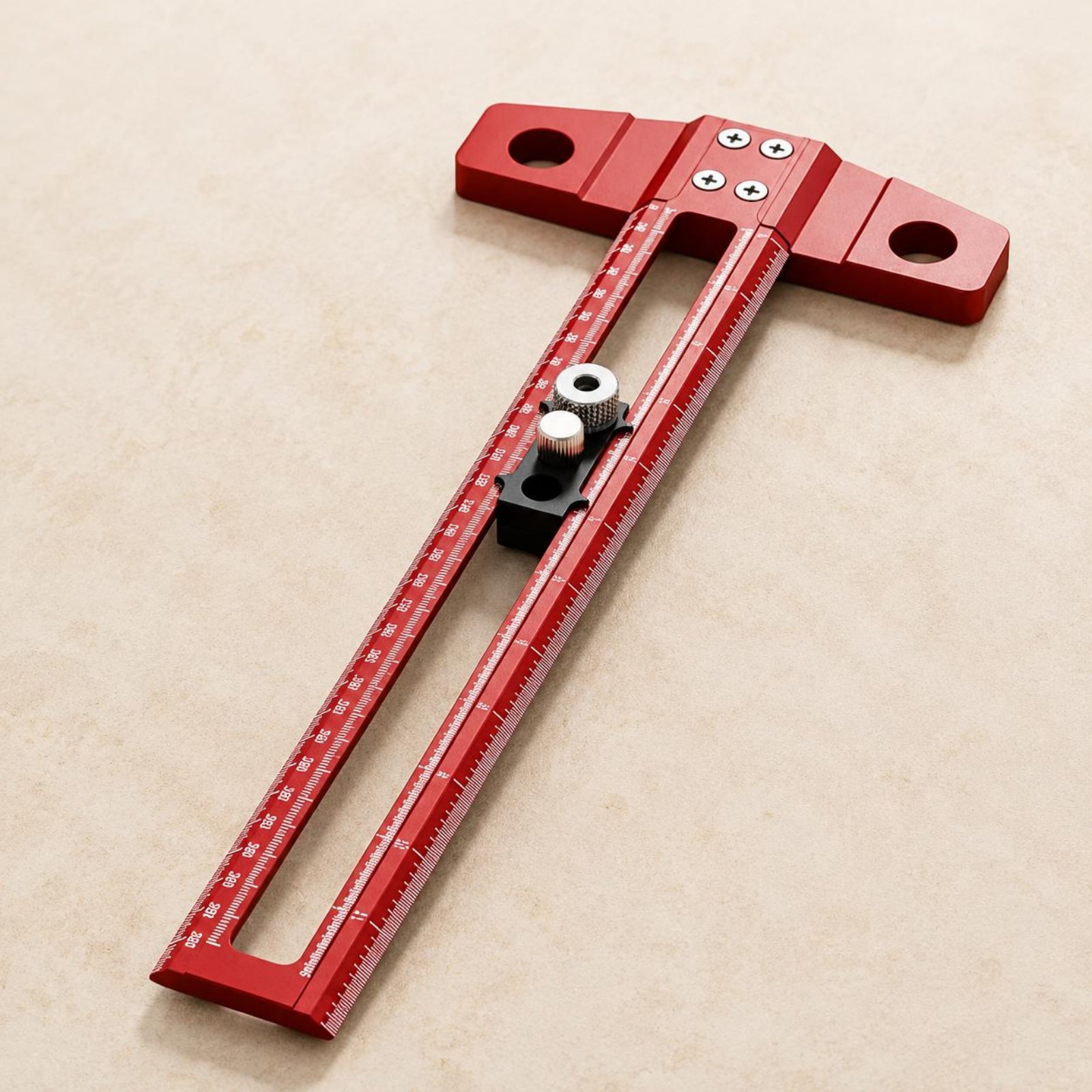 Workshop Marking Tools - T-Square Ruler Laser Etched Scale Carpenter