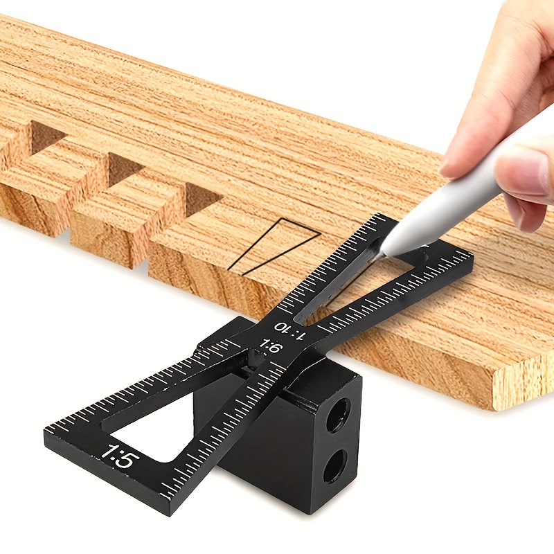 Dovetail Marking Guide - 1:5-1:6 1:8-1:10 Aluminium Dovetail Marker Dovetail