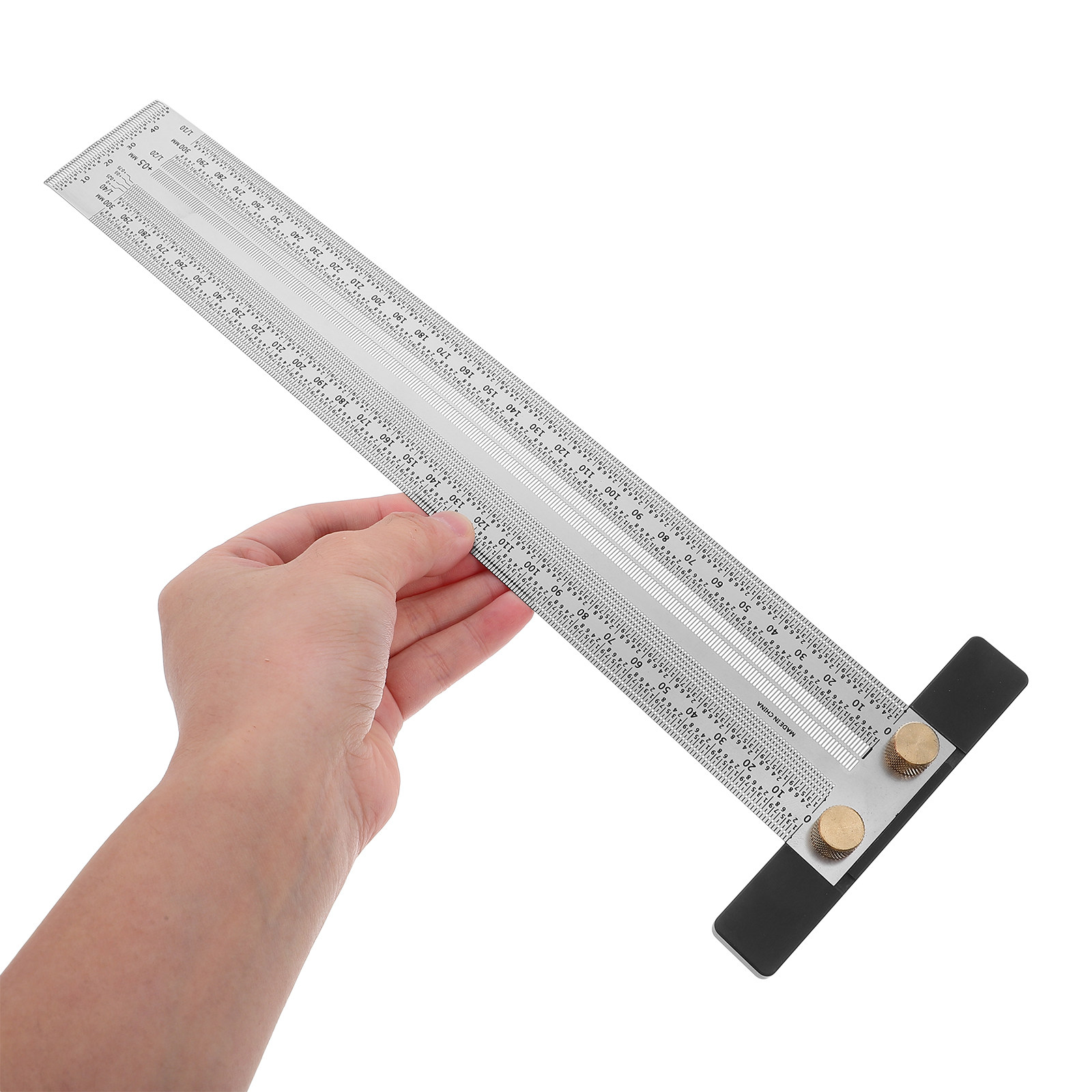 Woodworking Ruler T-Square 300 - Workshop Marking Tools review and price