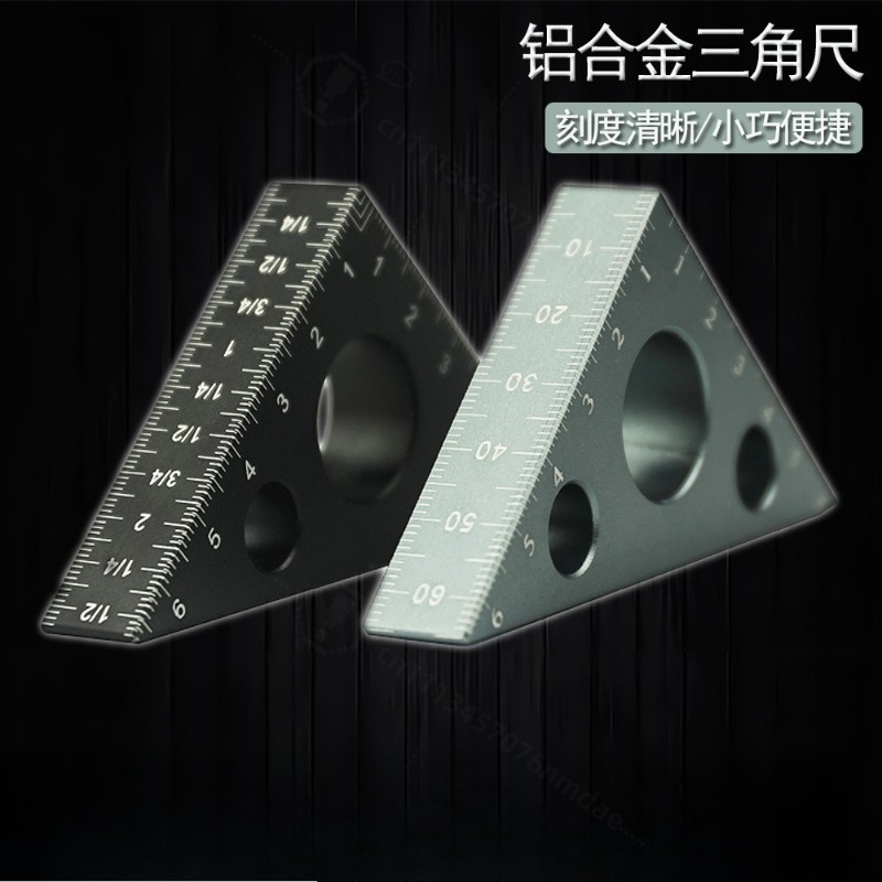 Thick Aluminum Triangle Ruler  - Workshop Marking Tools review and price