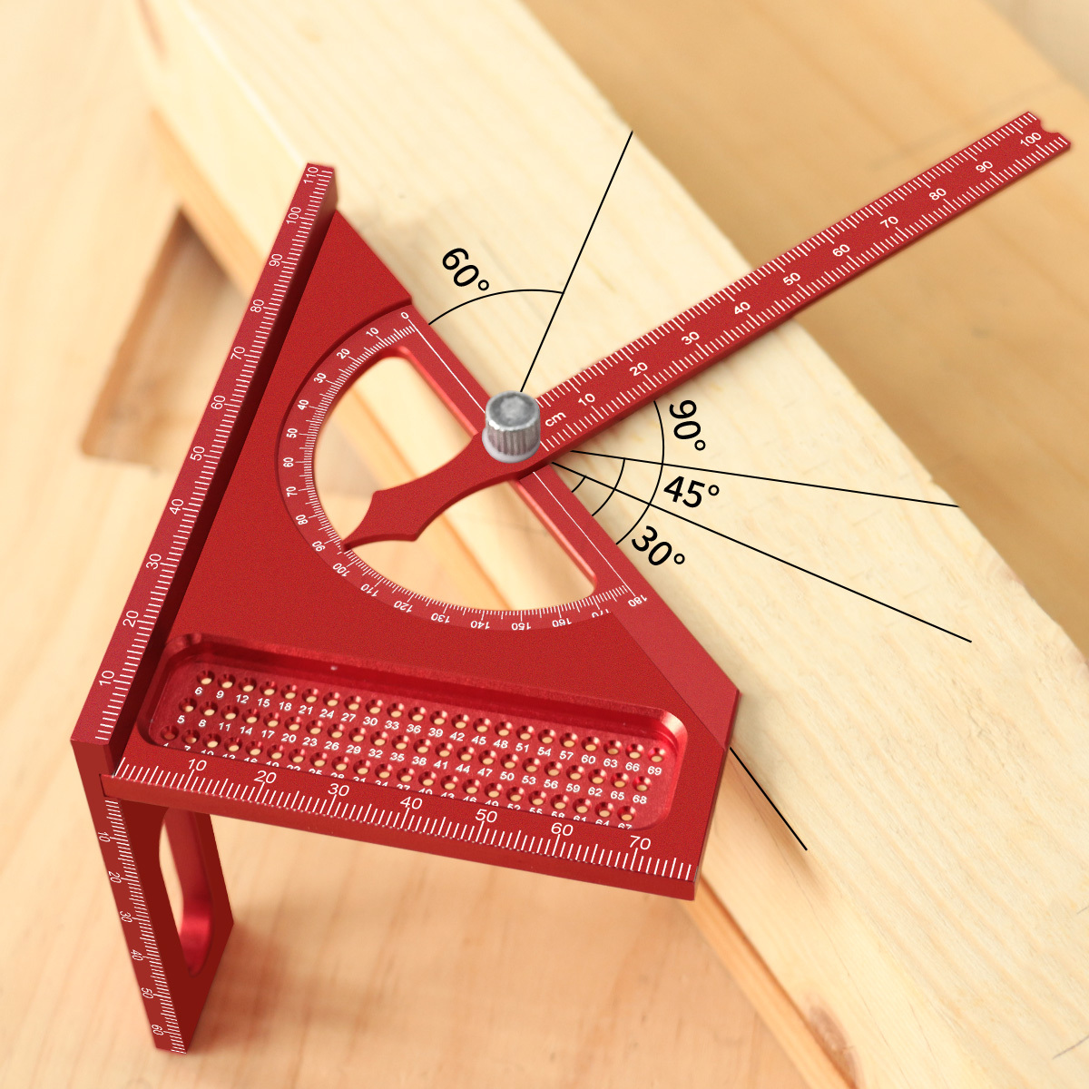 3D Adjustable Carpentry Square - Dovetail Marking Guide review and price
